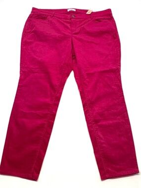 LOFT Magenta Pink Straight-Leg Pants Size 20